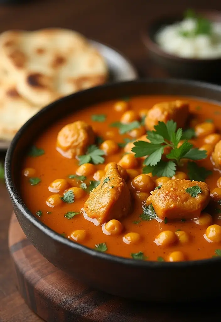 25 Quick and Easy Healthy Chicken Dinner Recipes That Everyone Loves 71 25 Quick and Easy Healthy Chicken Dinner Recipes That Everyone Loves - 13. Curry Chicken with Chickpeas