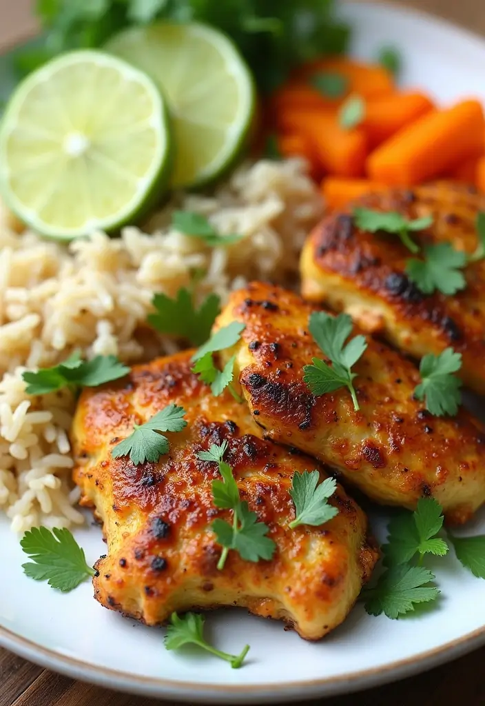 25 Quick and Easy Healthy Chicken Dinner Recipes That Everyone Loves 51 25 Quick and Easy Healthy Chicken Dinner Recipes That Everyone Loves - 9. Cilantro Lime Chicken