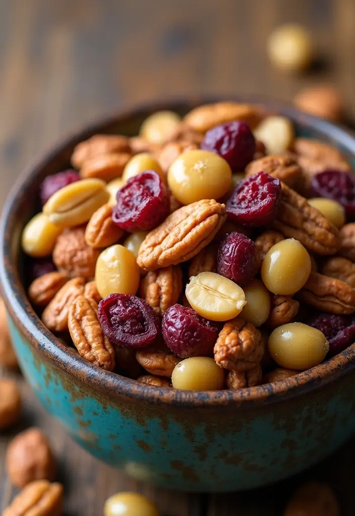 25 Quick and Easy Late Night Snack Recipes When You’re Still Hungry 65 25 Quick and Easy Late Night Snack Recipes When You’re Still Hungry - 11. Nut Trail Mix