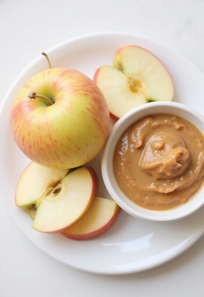 25 Quick and Easy Late Night Snack Recipes When You’re Still Hungry 44 25 Quick and Easy Late Night Snack Recipes When You’re Still Hungry - 8. Almond Butter and Apple Slices