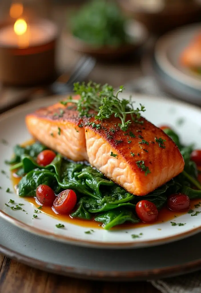 25 Quick and Easy Low Carb Dinner Recipes for Healthy Eating 58 25 Quick and Easy Low Carb Dinner Recipes for Healthy Eating - 10. One-Pan Tuscan Salmon