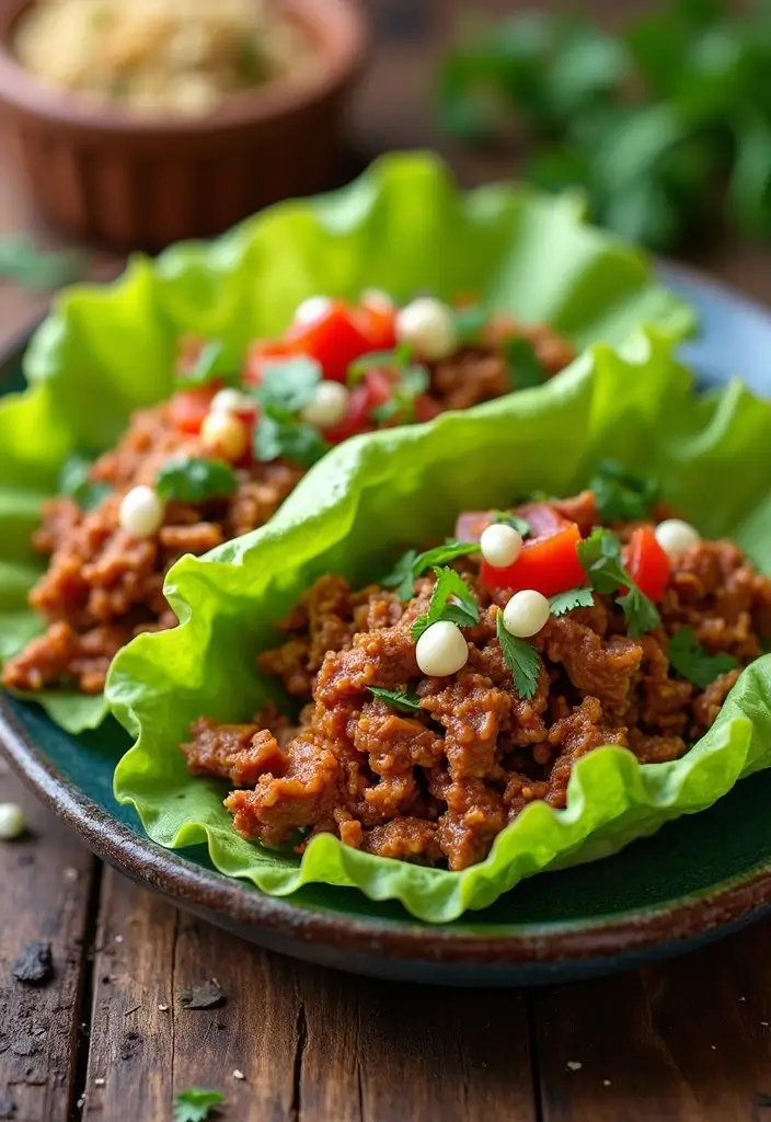 25 Quick and Easy Low Carb Dinner Recipes for Healthy Eating 72 25 Quick and Easy Low Carb Dinner Recipes for Healthy Eating - 12. BBQ Pulled Pork Lettuce Wraps