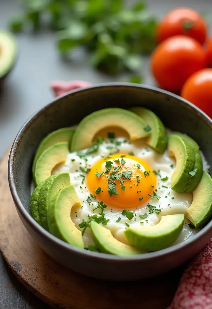 25 Quick and Easy Low Carb Dinner Recipes for Healthy Eating 121 25 Quick and Easy Low Carb Dinner Recipes for Healthy Eating - 21. Egg and Avocado Breakfast Bowls