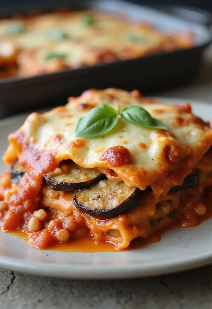25 Quick and Easy Low Carb Dinner Recipes for Healthy Eating 36 25 Quick and Easy Low Carb Dinner Recipes for Healthy Eating - 6. Eggplant Lasagna