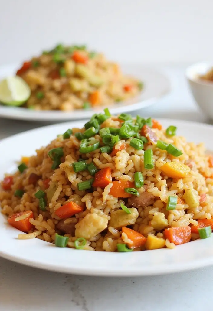 25 Quick and Easy Meatless Dinner Recipes for Simple Evenings 58 25 Quick and Easy Meatless Dinner Recipes for Simple Evenings - 10. Vegetable Fried Rice