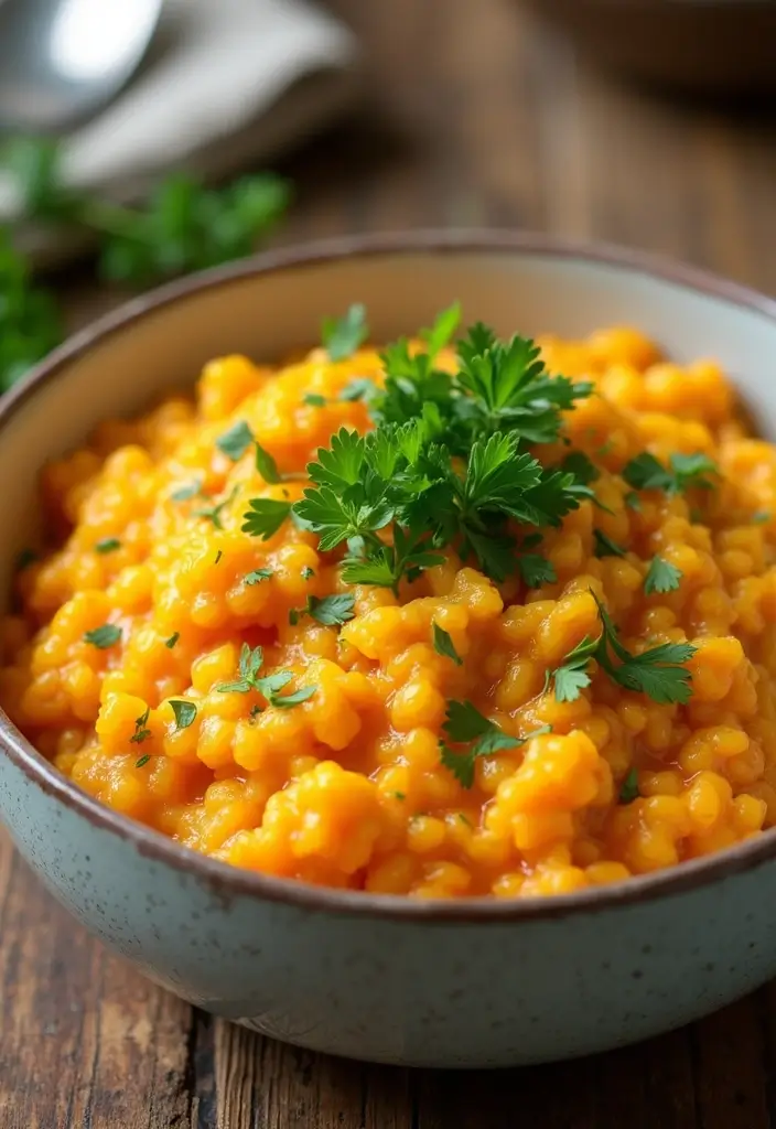 25 Quick and Easy Meatless Dinner Recipes for Simple Evenings 95 25 Quick and Easy Meatless Dinner Recipes for Simple Evenings - 17. Butternut Squash Risotto