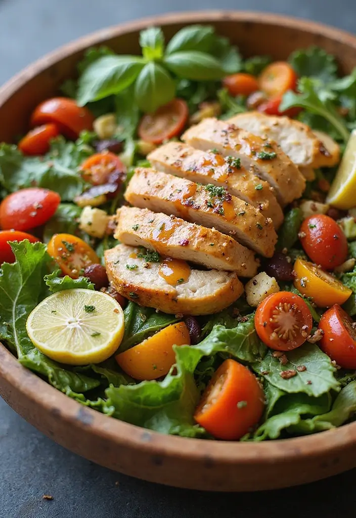 25 Quick and Easy No Pasta Dinner Recipes That Are Still Comforting 67 25 Quick and Easy No Pasta Dinner Recipes That Are Still Comforting - 11. Mediterranean Chicken Salad