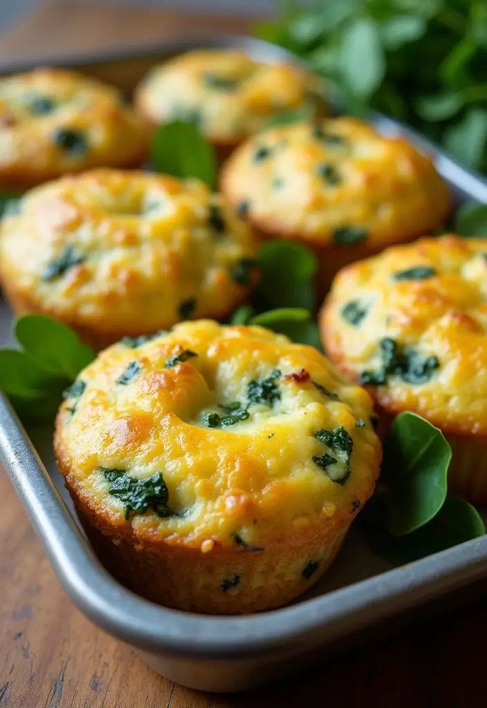25 Quick and Easy No Pasta Dinner Recipes That Are Still Comforting 74 25 Quick and Easy No Pasta Dinner Recipes That Are Still Comforting - 12. Egg and Spinach Breakfast Muffins