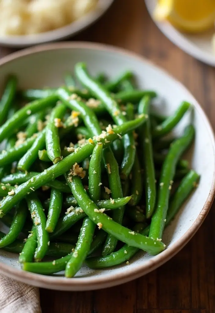 25 Quick and Easy No Pasta Dinner Recipes That Are Still Comforting 102 25 Quick and Easy No Pasta Dinner Recipes That Are Still Comforting - 16. Sautéed Garlic Green Beans