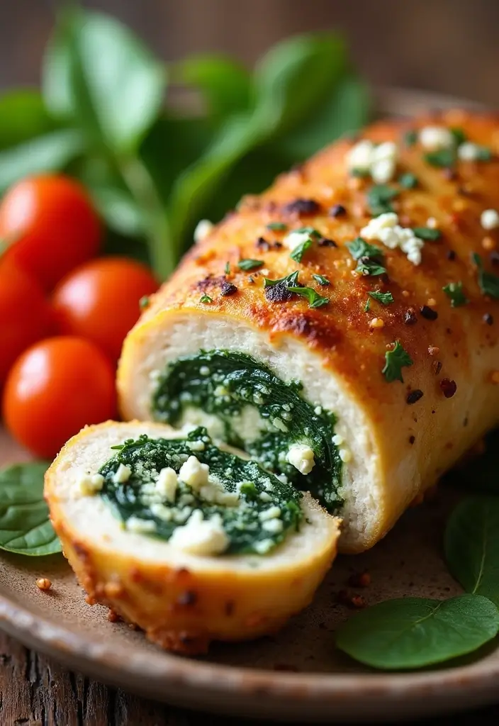 25 Quick and Easy No Pasta Dinner Recipes That Are Still Comforting 139 25 Quick and Easy No Pasta Dinner Recipes That Are Still Comforting - 23. Spinach & Feta Stuffed Chicken Breasts