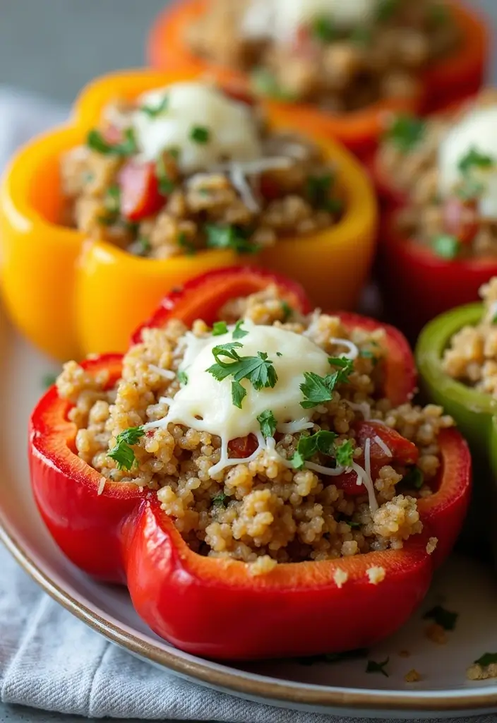 25 Quick and Easy No Pasta Dinner Recipes That Are Still Comforting 15 25 Quick and Easy No Pasta Dinner Recipes That Are Still Comforting - 3. Quinoa Stuffed Bell Peppers