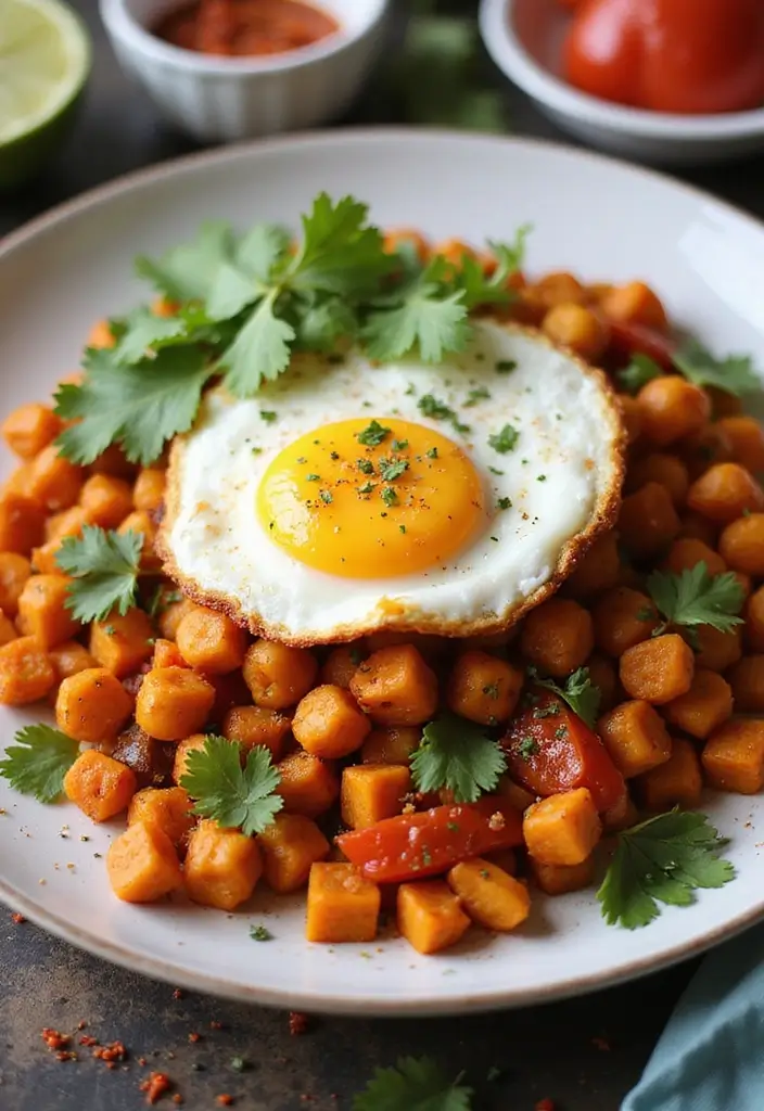 25 Quick and Easy No Pasta Dinner Recipes That Are Still Comforting 29 25 Quick and Easy No Pasta Dinner Recipes That Are Still Comforting - 5. Spicy Chickpea and Sweet Potato Hash