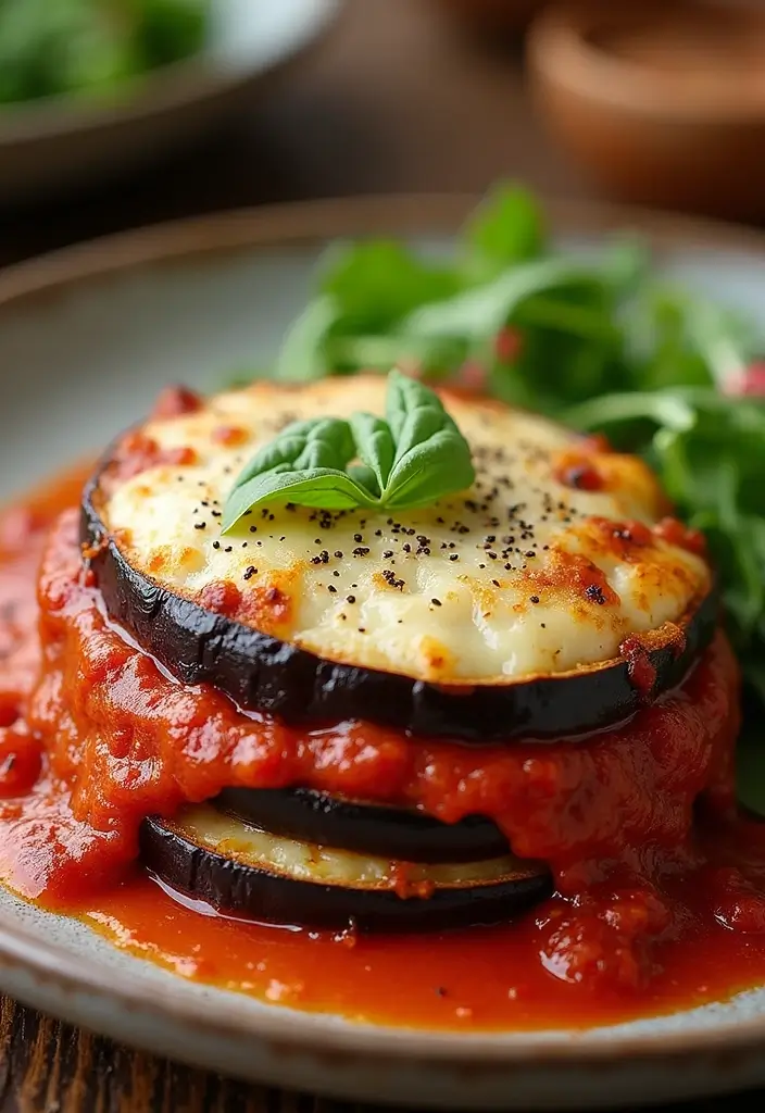 25 Quick and Easy No Pasta Dinner Recipes That Are Still Comforting 34 25 Quick and Easy No Pasta Dinner Recipes That Are Still Comforting - 6. Baked Eggplant Parmesan