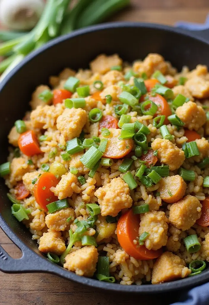 25 Quick and Easy No Pasta Dinner Recipes That Are Still Comforting 41 25 Quick and Easy No Pasta Dinner Recipes That Are Still Comforting - 7. Savory Cauliflower Rice Stir-Fry