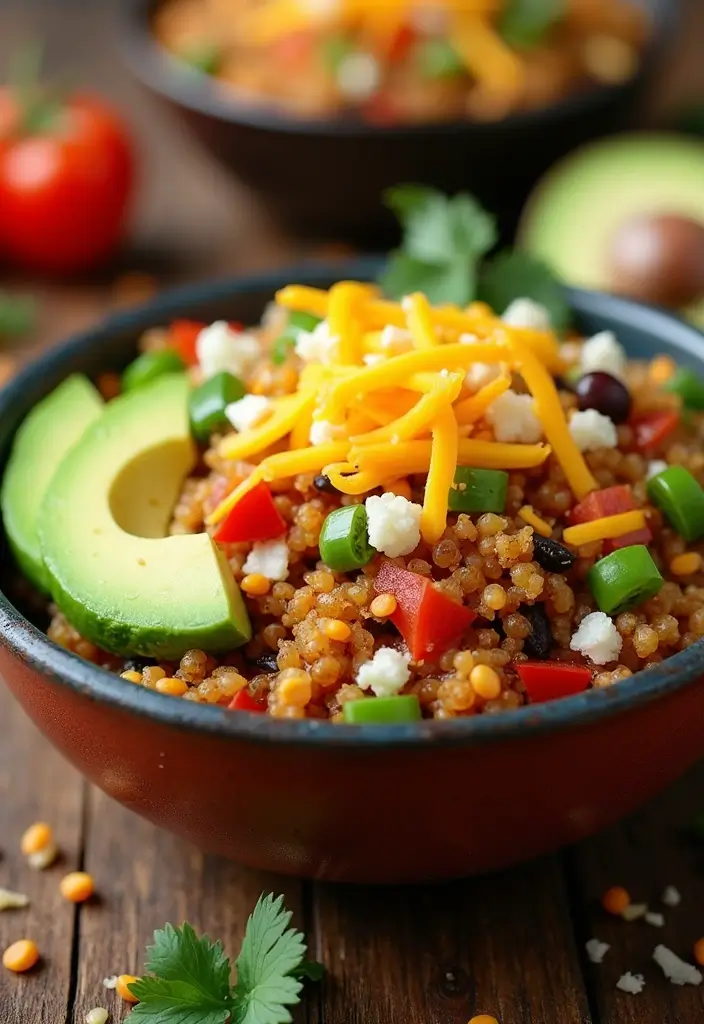 25 Quick and Easy One Pot Healthy Dinner Recipes for Busy Nights 84 25 Quick and Easy One Pot Healthy Dinner Recipes for Busy Nights - 14. One Pot Taco Quinoa