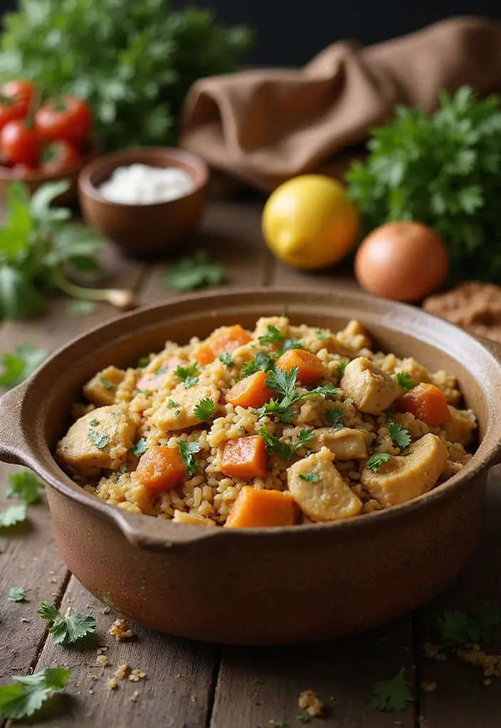 25 Quick and Easy One Pot Healthy Dinner Recipes for Busy Nights 13 25 Quick and Easy One Pot Healthy Dinner Recipes for Busy Nights - 3. Healthy One Pot Chicken & Rice