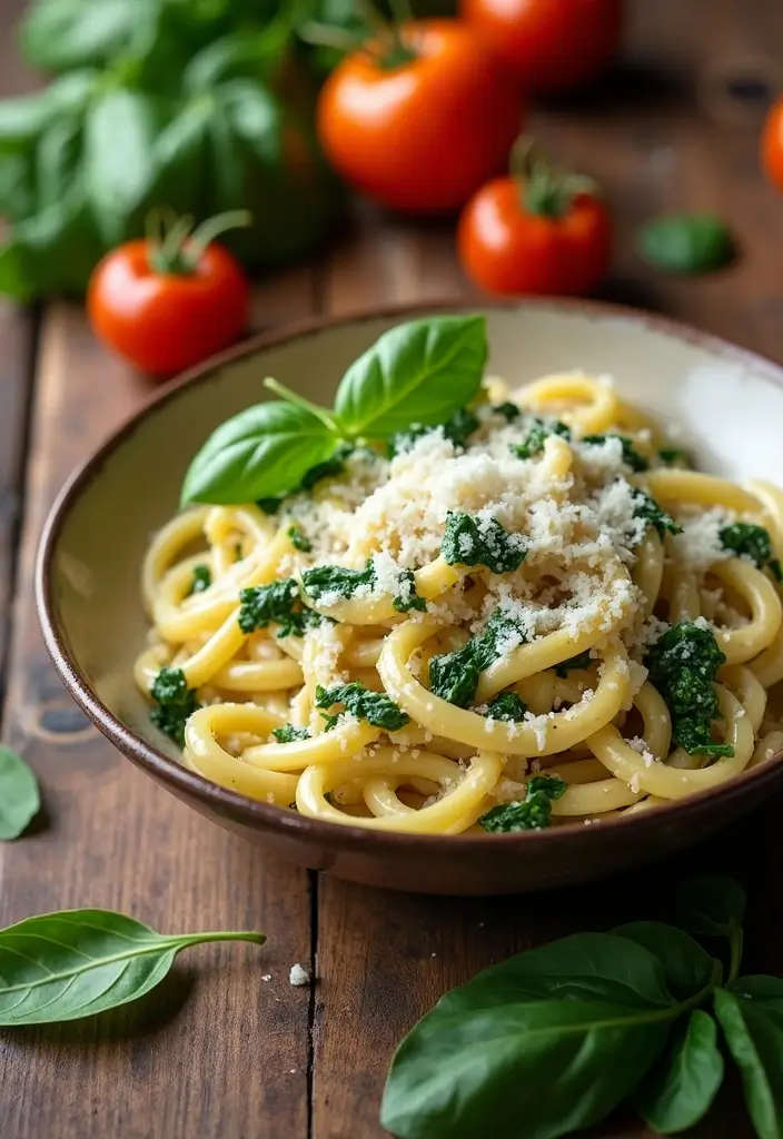 25 Quick and Easy Rotisserie Chicken Dinner Recipes You’ll Make Again 95 25 Quick and Easy Rotisserie Chicken Dinner Recipes You’ll Make Again - 15. Creamy Chicken and Spinach Pasta