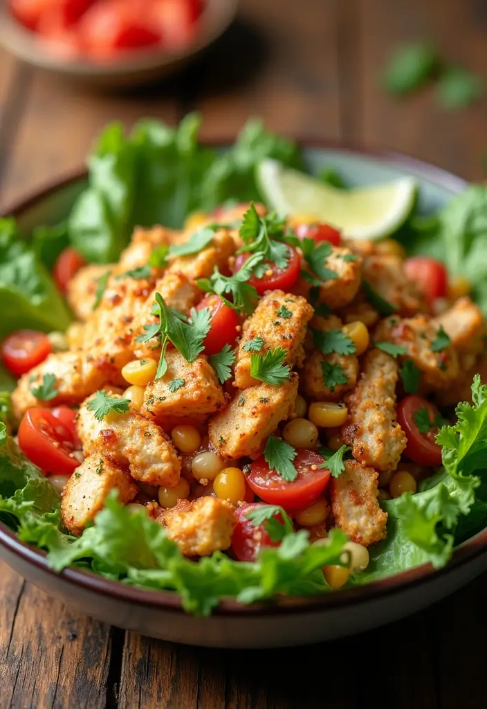 25 Quick and Easy Rotisserie Chicken Dinner Recipes You’ll Make Again 126 25 Quick and Easy Rotisserie Chicken Dinner Recipes You’ll Make Again - 20. Southwestern Chicken Salads