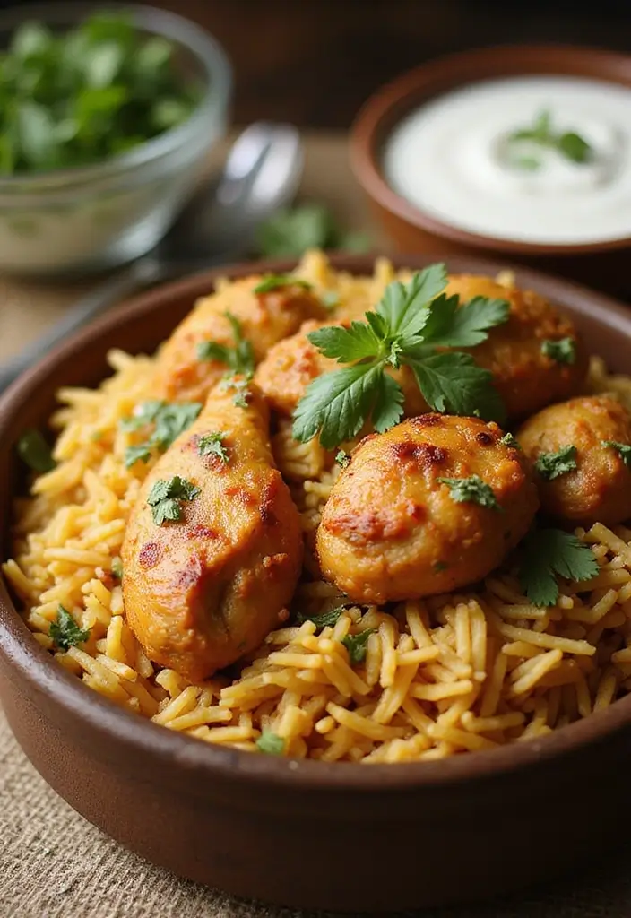 25 Quick and Easy Rotisserie Chicken Dinner Recipes You’ll Make Again 145 25 Quick and Easy Rotisserie Chicken Dinner Recipes You’ll Make Again - 23. Chicken Biryani