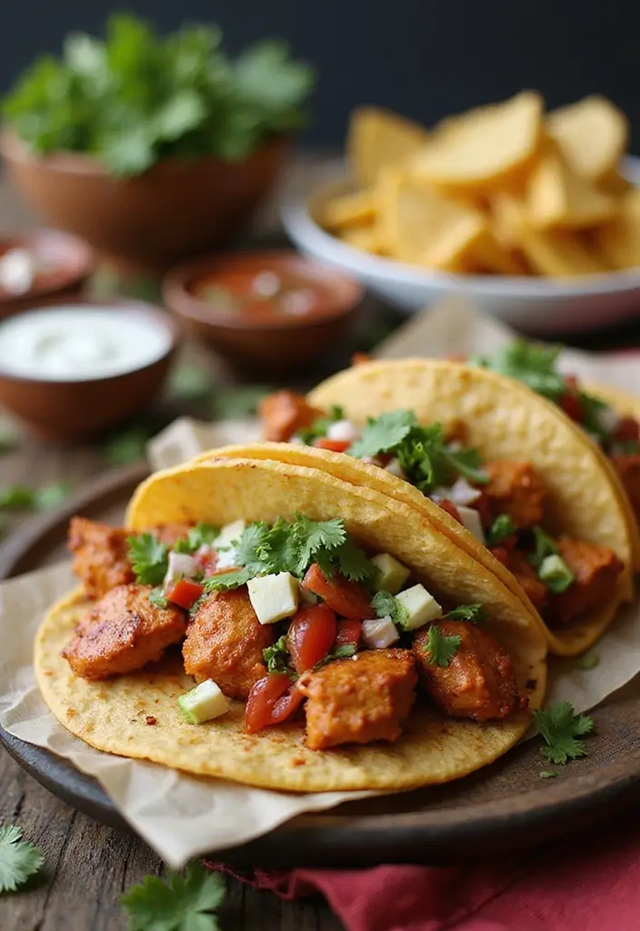 25 Quick and Easy Rotisserie Chicken Dinner Recipes You’ll Make Again 22 25 Quick and Easy Rotisserie Chicken Dinner Recipes You’ll Make Again - 4. Spicy Chicken Tacos