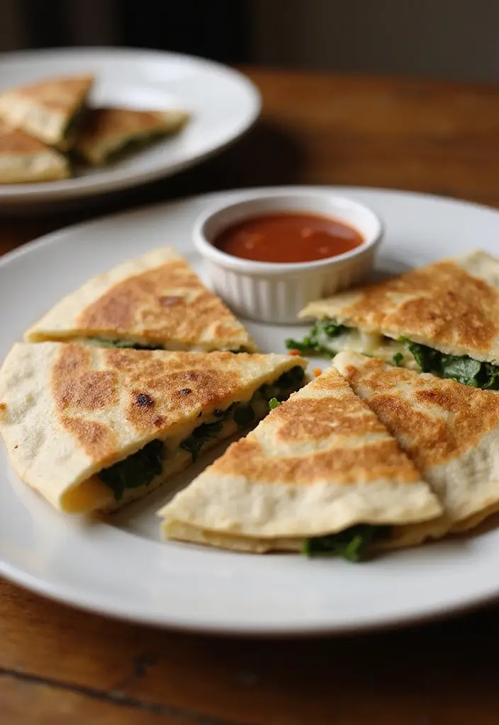 25 Quick and Easy Stovetop Dinner Recipes Ready in 30 Minutes 105 25 Quick and Easy Stovetop Dinner Recipes Ready in 30 Minutes - 17. Easy Spinach and Cheese Quesadillas