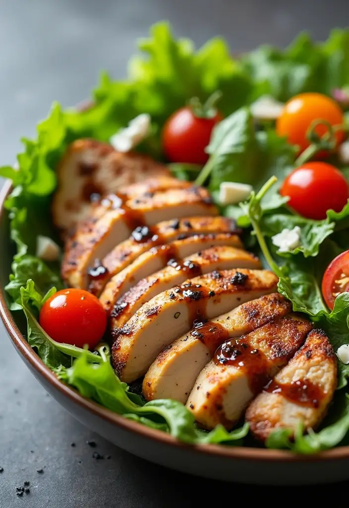 25 Summer Chicken Salad Recipes for Quick and Easy Dinners 131 25 Summer Chicken Salad Recipes for Quick and Easy Dinners - 21. Balsamic Chicken Salad