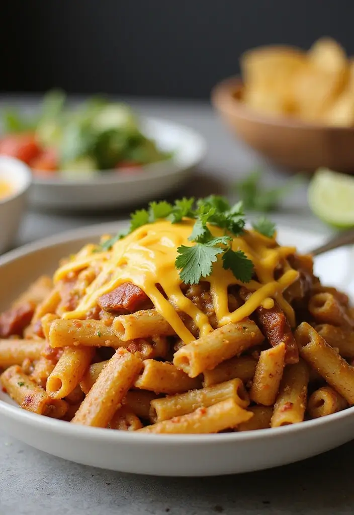 27 Cheap and Easy Family Dinner Recipes to Feed Everyone Fast 34 27 Cheap and Easy Family Dinner Recipes to Feed Everyone Fast - 6. Taco Pasta