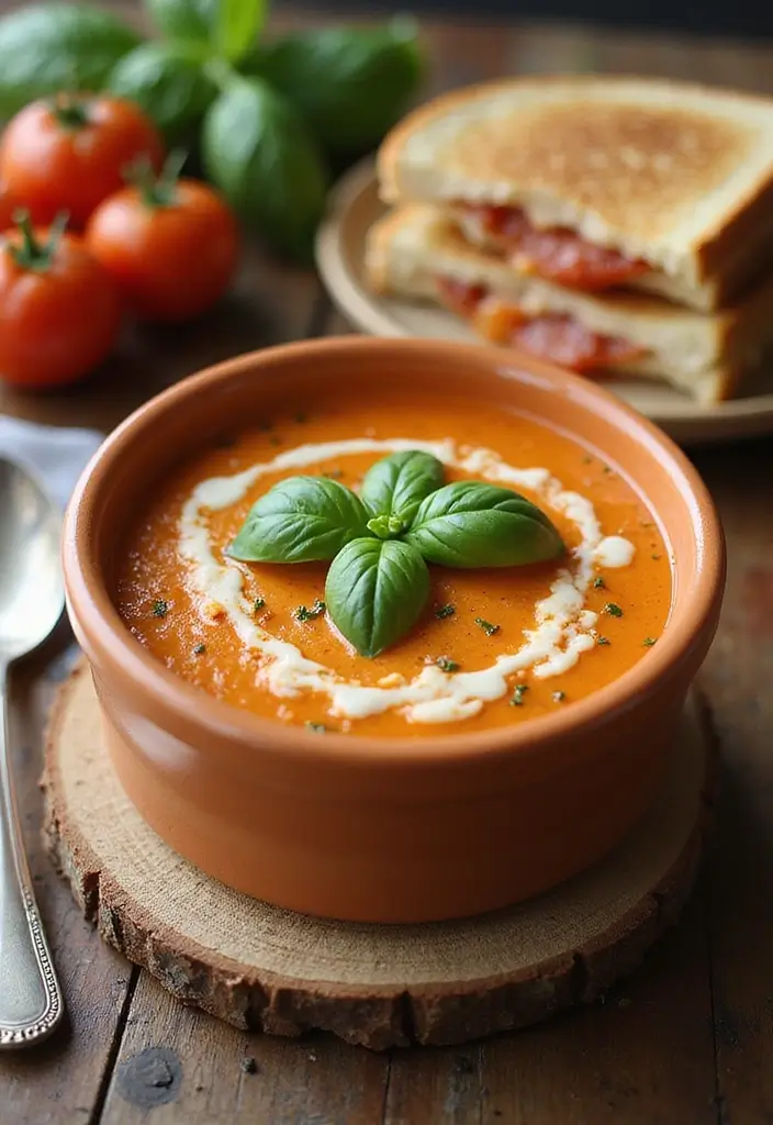 27 Cheap and Easy Family Dinner Recipes to Feed Everyone Fast 37 27 Cheap and Easy Family Dinner Recipes to Feed Everyone Fast - 7. One-Pot Creamy Tomato Basil Soup
