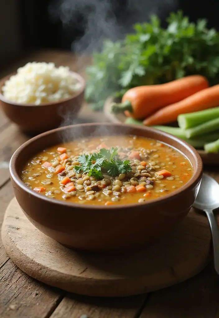 27 Cheap and Easy Family Dinner Recipes to Feed Everyone Fast 49 27 Cheap and Easy Family Dinner Recipes to Feed Everyone Fast - 9. Lentil Soup