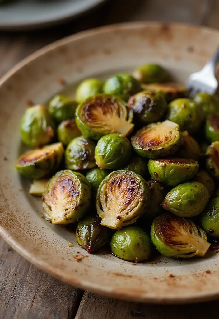 27 Quick and Easy Healthy Dinner Recipes for Clean Eating and Low Carb Lifestyles 79 27 Quick and Easy Healthy Dinner Recipes for Clean Eating and Low Carb Lifestyles - 15. Balsamic Glazed Brussels Sprouts