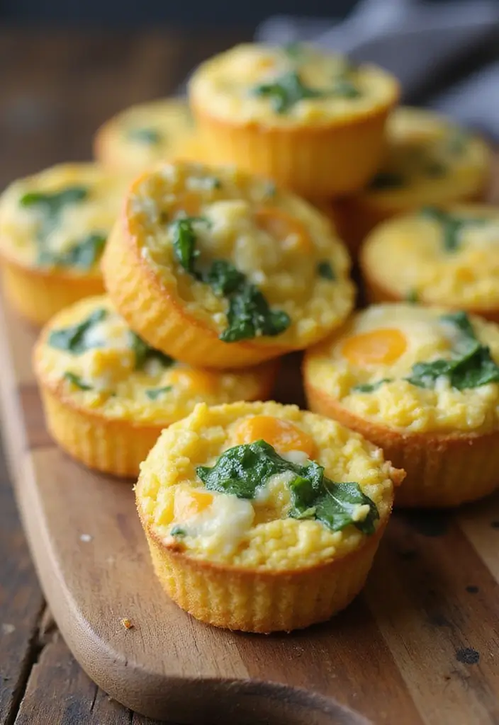27 Quick and Easy Healthy Dinner Recipes for Clean Eating and Low Carb Lifestyles 119 27 Quick and Easy Healthy Dinner Recipes for Clean Eating and Low Carb Lifestyles - 21. Egg Muffins with Spinach and Cheese