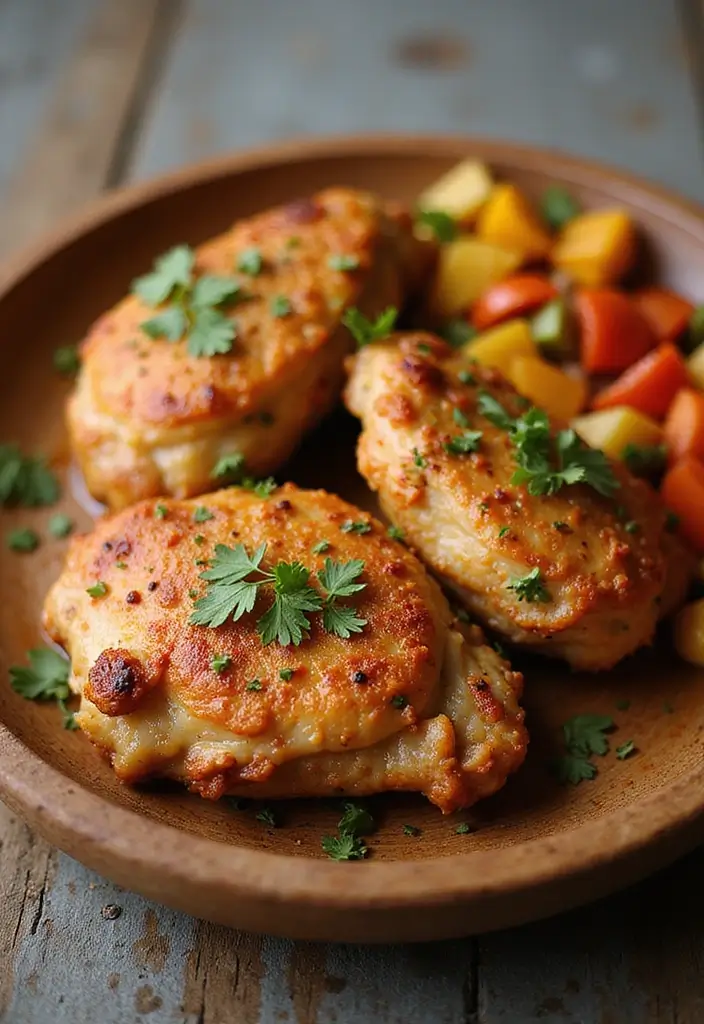 27 Quick and Easy Healthy Dinner Recipes for Clean Eating and Low Carb Lifestyles 133 27 Quick and Easy Healthy Dinner Recipes for Clean Eating and Low Carb Lifestyles - 23. Moroccan Spiced Chicken Thighs