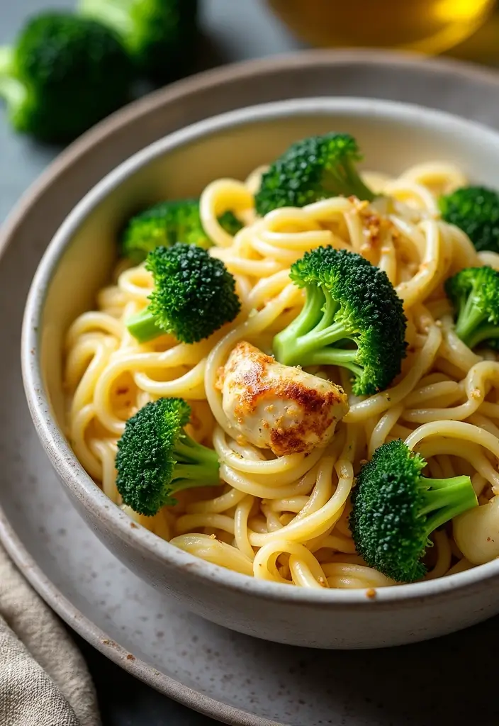 30 Chicken Pasta Garlic Butter Recipes for Easy Quick Dinners at Home 60 30 Chicken Pasta Garlic Butter Recipes for Easy Quick Dinners at Home - 10. Garlic Butter Chicken Pasta with Broccoli