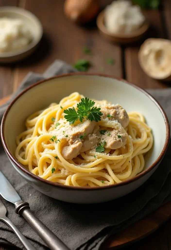 30 Chicken Pasta Garlic Butter Recipes for Easy Quick Dinners at Home 15 30 Chicken Pasta Garlic Butter Recipes for Easy Quick Dinners at Home - 3. Creamy Garlic Butter Chicken Pasta