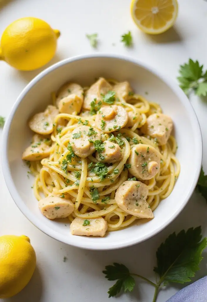 30 Chicken Pasta Garlic Butter Recipes for Easy Quick Dinners at Home 22 30 Chicken Pasta Garlic Butter Recipes for Easy Quick Dinners at Home - 4. Lemon Garlic Butter Chicken Pasta