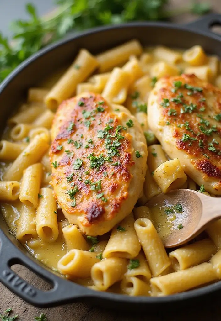 30 Chicken Pasta Garlic Butter Recipes for Easy Quick Dinners at Home 36 30 Chicken Pasta Garlic Butter Recipes for Easy Quick Dinners at Home - 6. Garlic Butter Chicken Pasta Bake