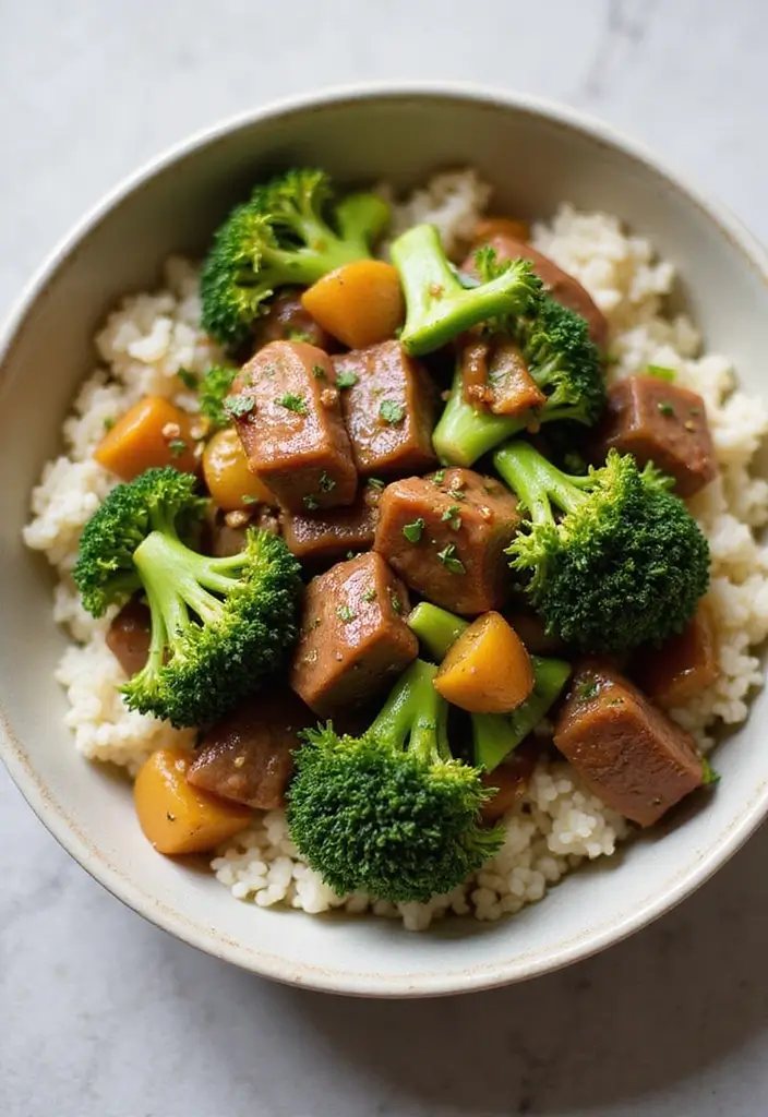 30+ Easy Quick Dinner Ideas with Only 5 Ingredients and Simple Soups 160 30+ Easy Quick Dinner Ideas with Only 5 Ingredients and Simple Soups - 26. Simple Beef and Broccoli