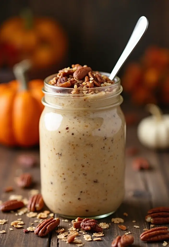 30 Easy and Healthy Breakfast Oat Recipes for Busy Mornings 58 30 Easy and Healthy Breakfast Oat Recipes for Busy Mornings - 10. Pumpkin Spice Oats