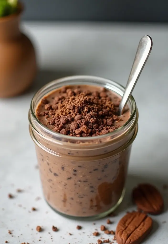 30 Easy and Healthy Breakfast Oat Recipes for Busy Mornings 92 30 Easy and Healthy Breakfast Oat Recipes for Busy Mornings - 16. Avocado Chocolate Oats