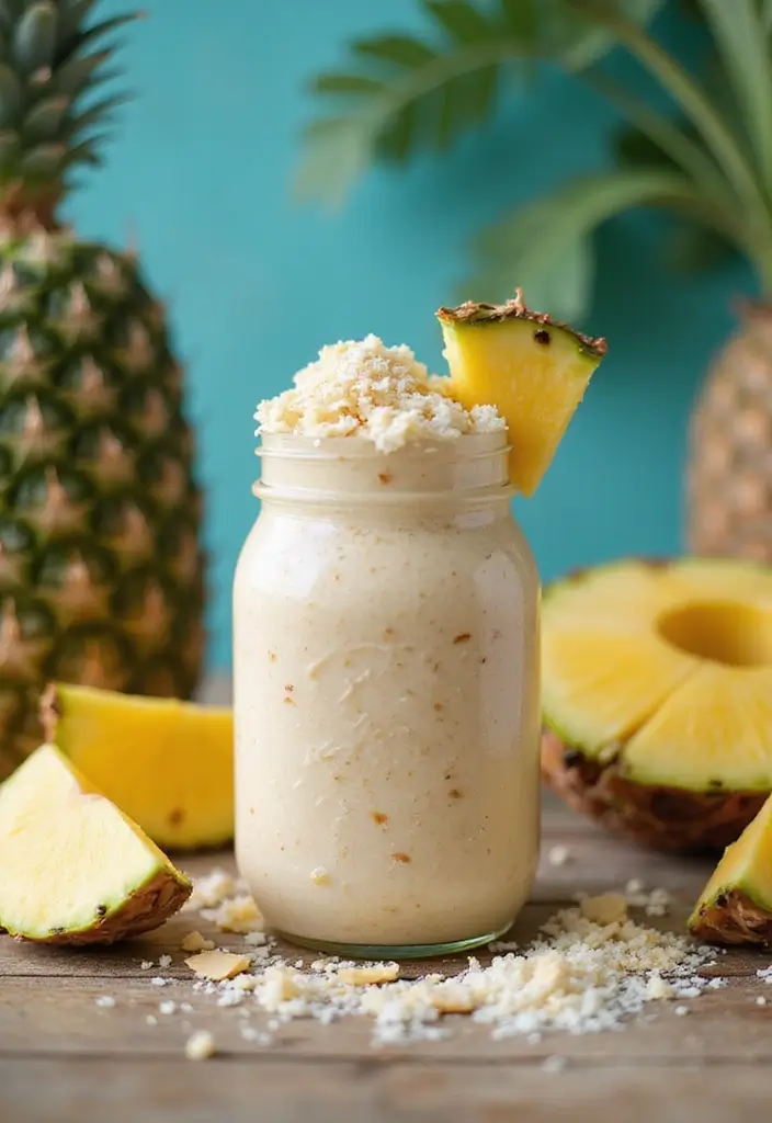 30 Easy and Healthy Breakfast Oat Recipes for Busy Mornings 102 30 Easy and Healthy Breakfast Oat Recipes for Busy Mornings - 18. Pina Colada Oats