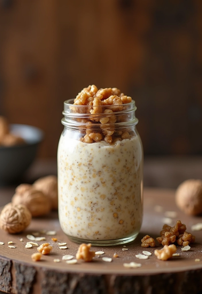 30 Easy and Healthy Breakfast Oat Recipes for Busy Mornings 178 30 Easy and Healthy Breakfast Oat Recipes for Busy Mornings - 30. Maple Walnut Oats