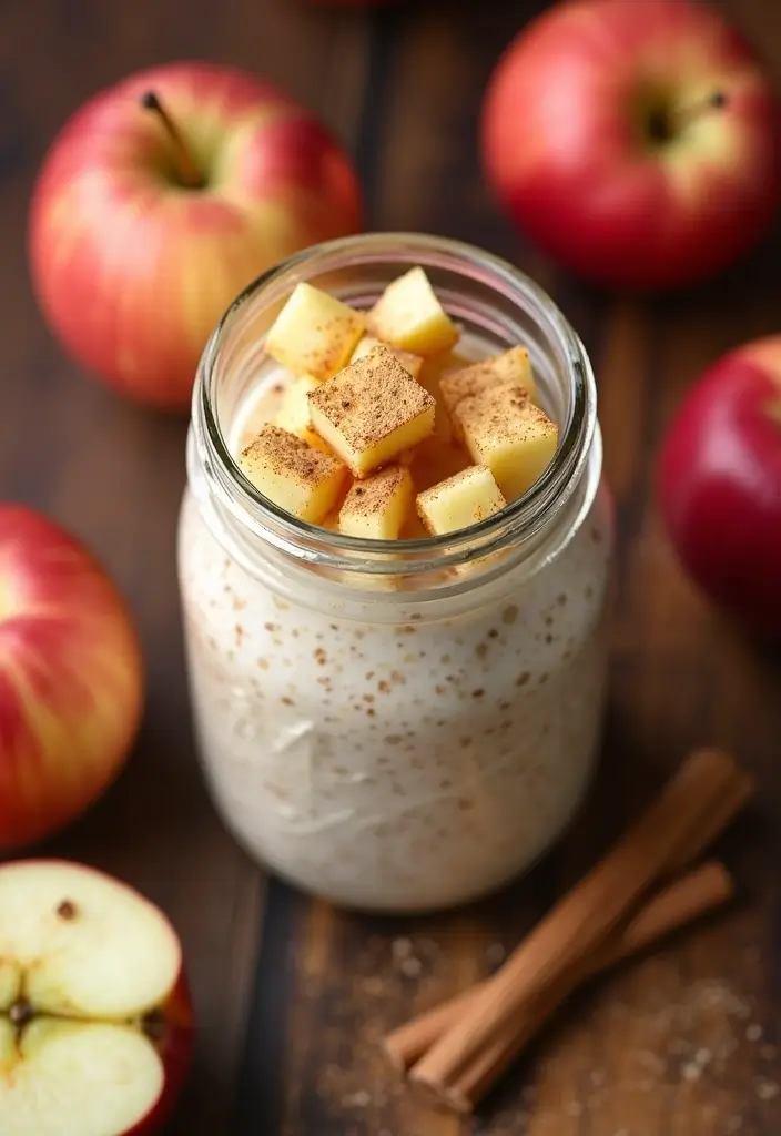 30 Easy and Healthy Breakfast Oat Recipes for Busy Mornings 22 30 Easy and Healthy Breakfast Oat Recipes for Busy Mornings - 4. Apple Cinnamon Oats
