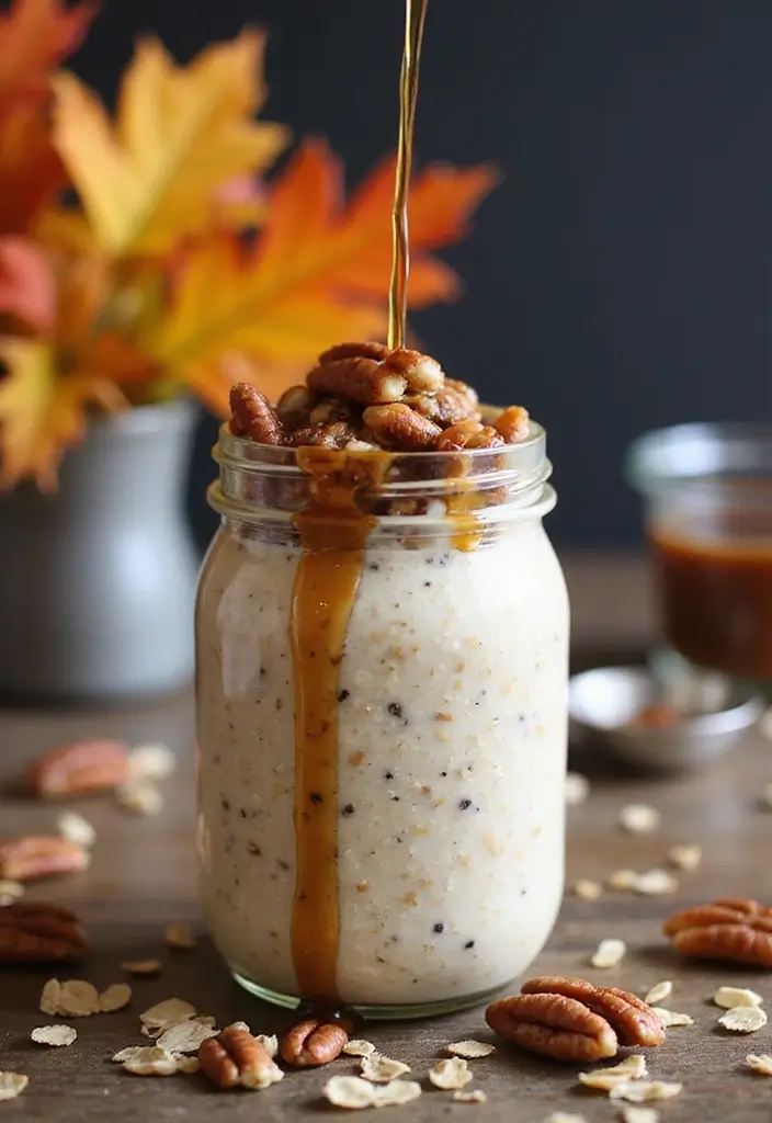 30 Easy and Healthy Breakfast Oat Recipes for Busy Mornings 39 30 Easy and Healthy Breakfast Oat Recipes for Busy Mornings - 7. Maple Pecan Oats