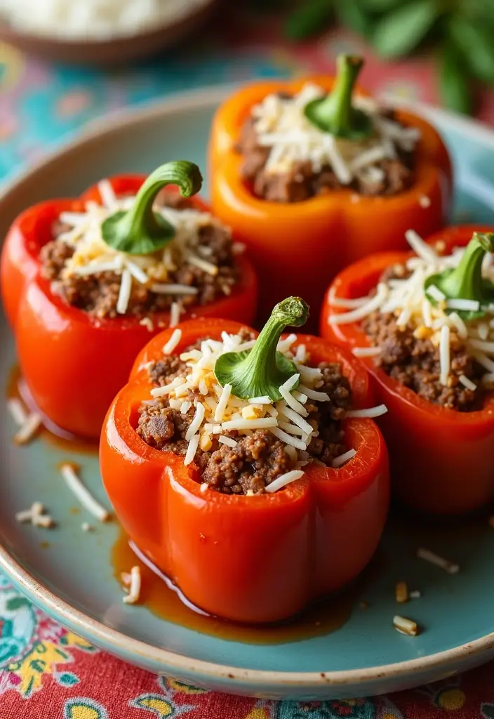 30 Healthy Crockpot Dinner Recipes for Families Who Love Easy Cooking 106 30 Healthy Crockpot Dinner Recipes for Families Who Love Easy Cooking - 18. Savory Stuffed Peppers