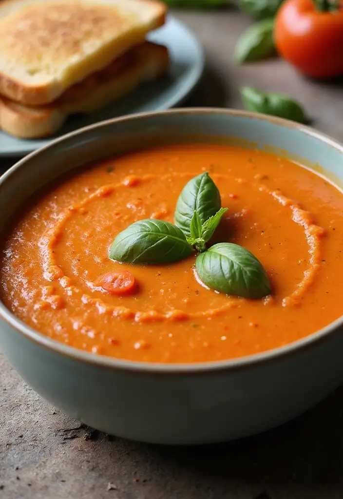 30 Healthy Crockpot Dinner Recipes for Families Who Love Easy Cooking 127 30 Healthy Crockpot Dinner Recipes for Families Who Love Easy Cooking - 21. Creamy Tomato Basil Soup
