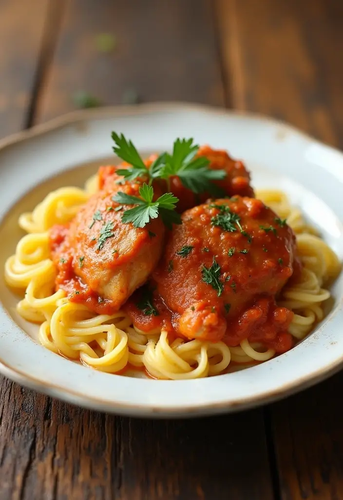 30 Healthy Crockpot Dinner Recipes for Families Who Love Easy Cooking 155 30 Healthy Crockpot Dinner Recipes for Families Who Love Easy Cooking - 25. Chicken Paprikash