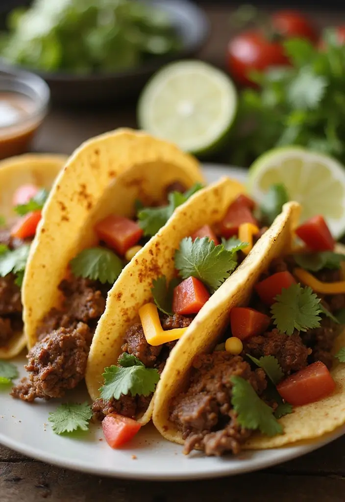 30 Healthy Crockpot Dinner Recipes for Families Who Love Easy Cooking 162 30 Healthy Crockpot Dinner Recipes for Families Who Love Easy Cooking - 26. Beef Tacos