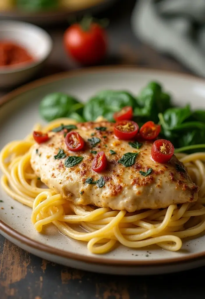 30 Healthy Crockpot Dinner Recipes for Families Who Love Easy Cooking 176 30 Healthy Crockpot Dinner Recipes for Families Who Love Easy Cooking - 28. Creamy Tuscan Chicken