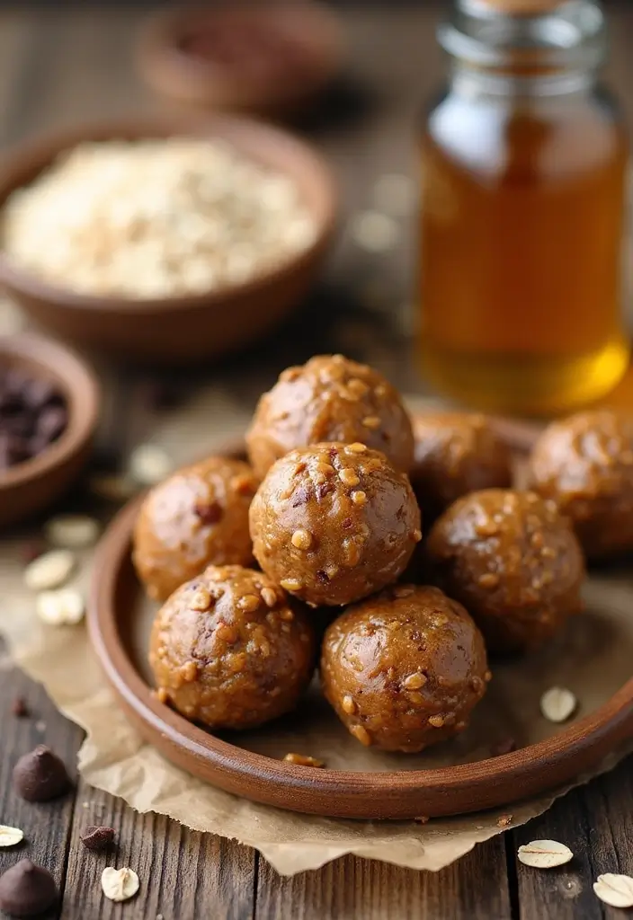 30 Healthy No Bake Snack Recipes for Quick and Easy Energy Bites 1 30 Healthy No Bake Snack Recipes for Quick and Easy Energy Bites - 1. Classic Peanut Butter Energy Bites
