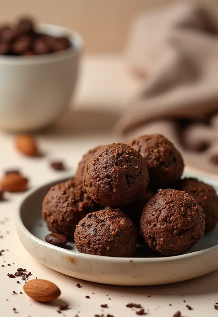 30 Healthy No Bake Snack Recipes for Quick and Easy Energy Bites 73 30 Healthy No Bake Snack Recipes for Quick and Easy Energy Bites - 13. Mocha Coffee Energy Bites